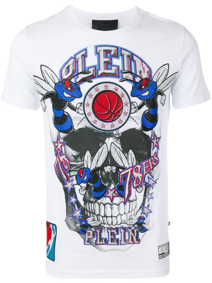 Philipp Plein Print T-shirt - White