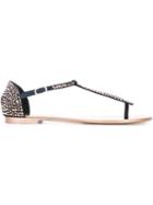 Giuseppe Zanotti Design Gaia Sandals, Women's, Size: 37, Blue, Suede/leather/metal Other