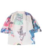 Roksanda Watercolour Print Jacket - Neutrals