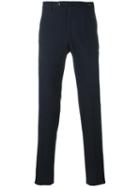 Pt01 Slim Fit Trousers, Men's, Size: 50, Blue, Cotton