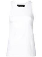 Mr & Mrs Italy Side-logo Tank Top - White
