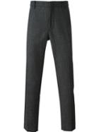 Pence Cropped Tailored Trousers, Men's, Size: 48, Black, Silk/spandex/elastane/virgin Wool