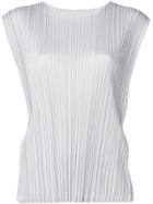 Pleats Please By Issey Miyake Plissé Tank - Grey