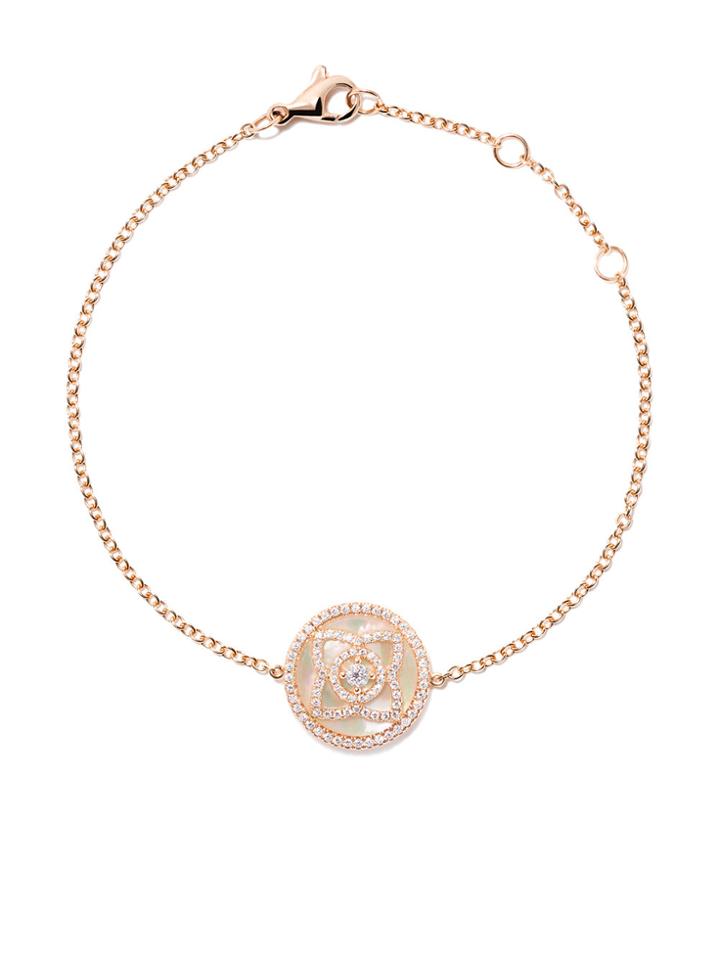 De Beers 18kt Rose Gold Enchanted Lotus Mother-of-pearl Diamond