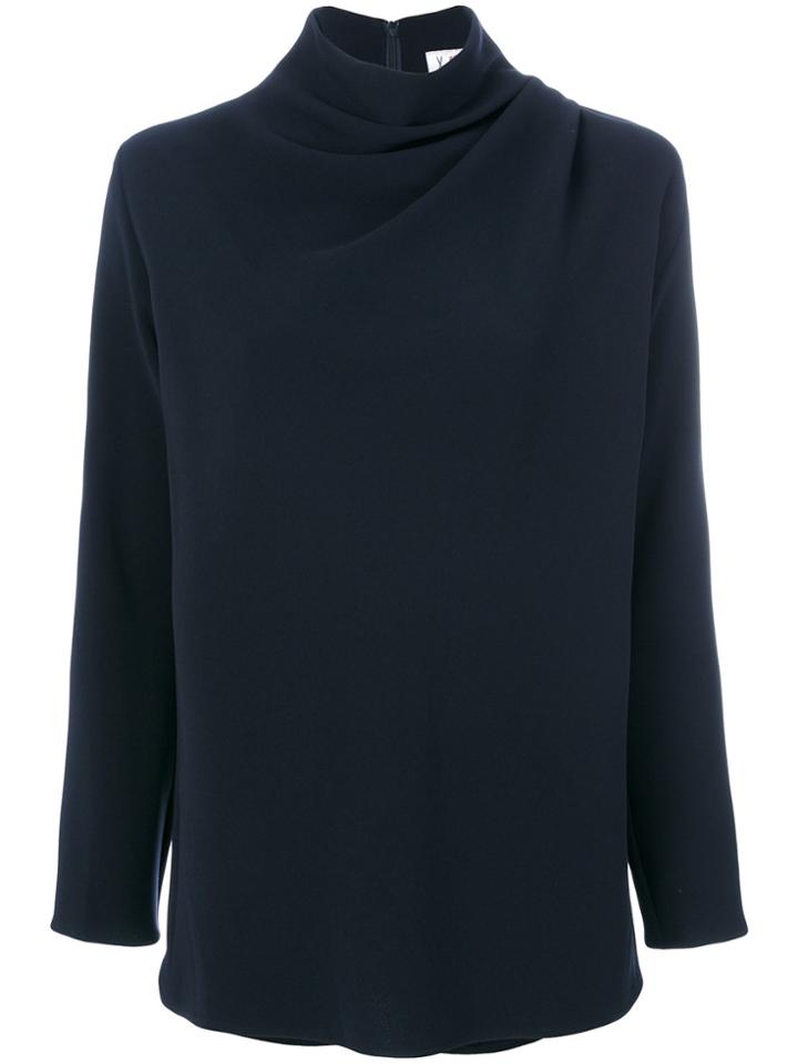 Alberto Biani Roll Neck Sweatshirt - Blue