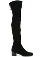 Stuart Weitzman 'midland' Thigh-high Boots - Black