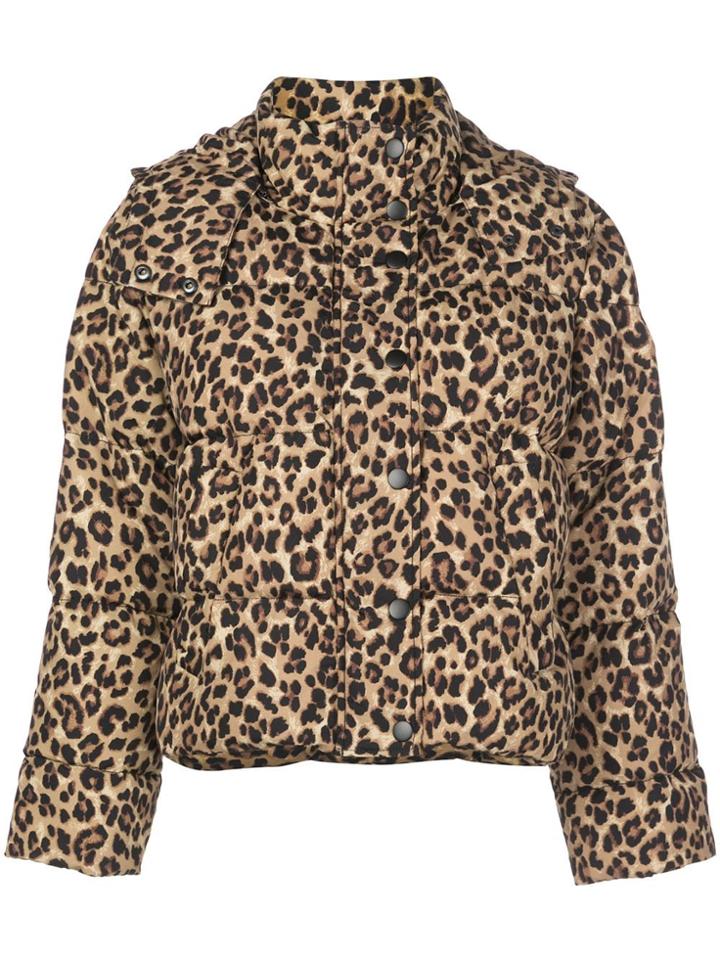 Veronica Beard Casper Puffer Jacket - Brown