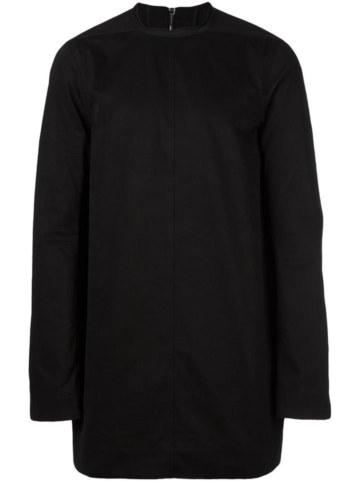 Rick Owens Drkshdw Back Zip Shirt