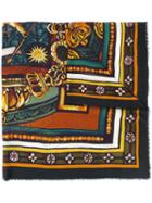 Dolce & Gabbana Lace Stole Scarf - Brown