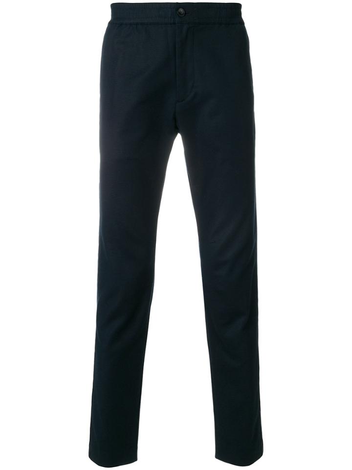 Calvin Klein Straight Leg Track Pants - Blue