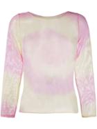 Collina Strada Tie Dye Print T-shirt - Pink
