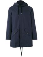A Kind Of Guise Drawstring Hooded Jacket - Blue