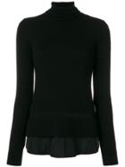 Moncler Turtleneck Sweater - Black