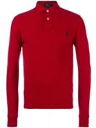 Polo Ralph Lauren Long Sleeve Polo Shirt - Red