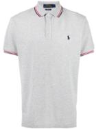 Polo Ralph Lauren - Logo Embroidery Polo Shirt - Men - Cotton - M, Grey, Cotton