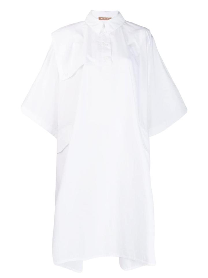 Nehera Dalem Crispy Poplin Dress - White