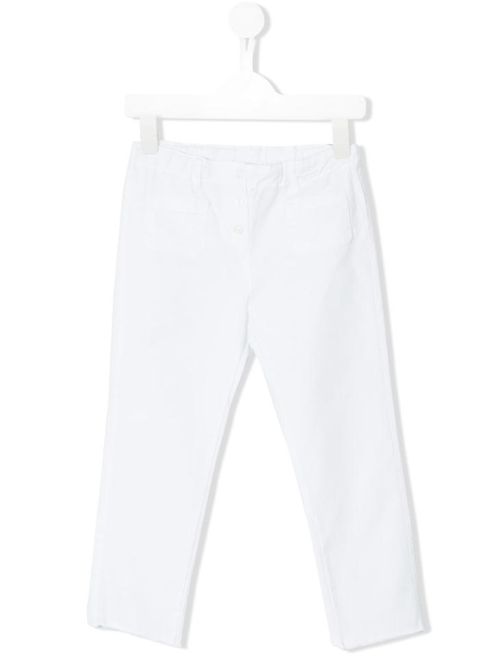 Babe And Tess Casual Trousers, Girl's, Size: 10 Yrs, White