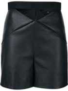 Iris Van Herpen Upfold Leather Shorts