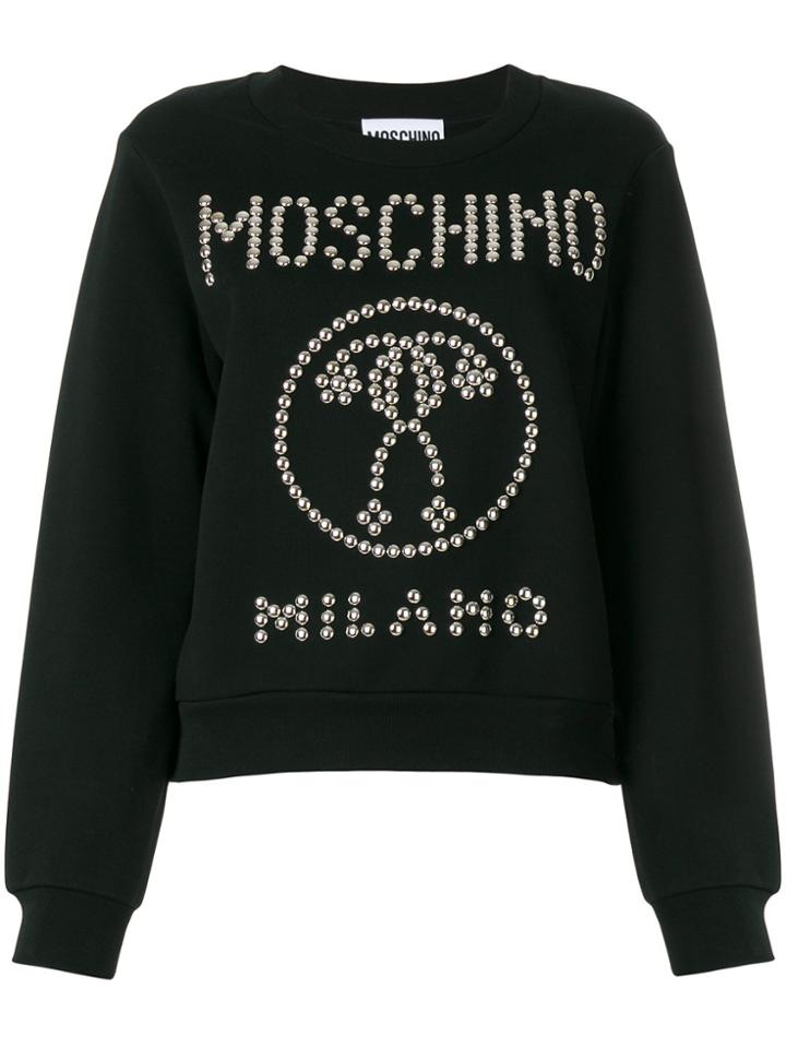 Moschino Question Mark Sweatshirt - Black