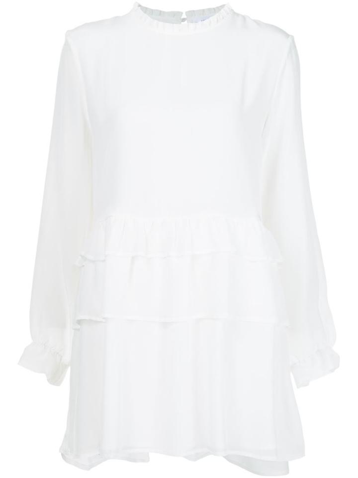 Anine Bing Ruffle Detail Dress