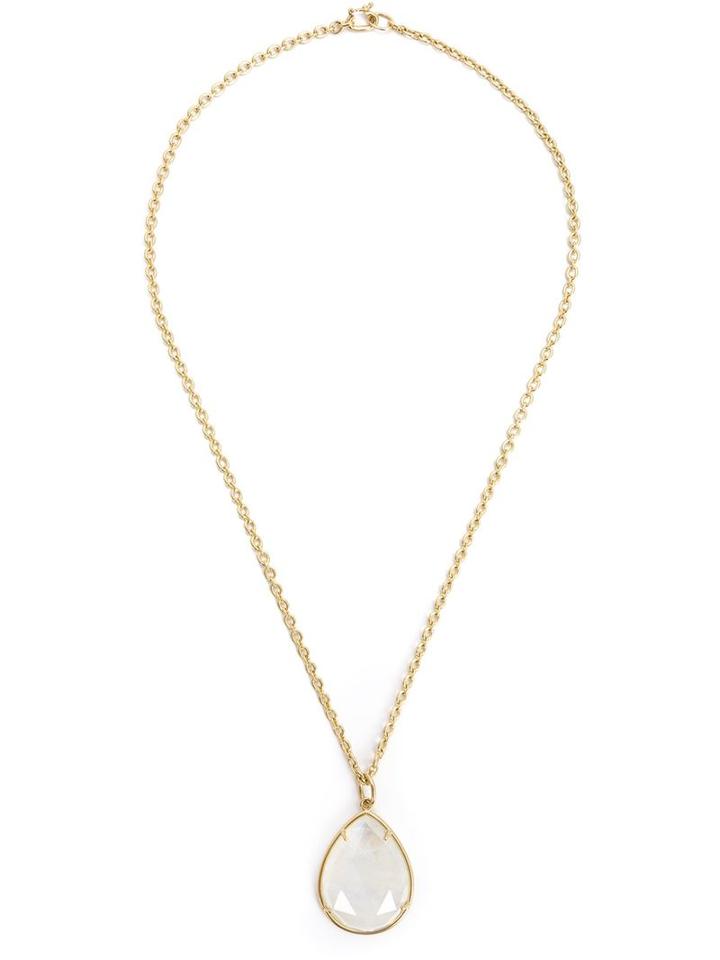 Irene Neuwirth 18kt Gold Moonstone Necklace