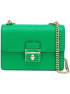 Dolce & Gabbana 'rosalia' Shoulder Bag, Women's, Green, Calf Leather