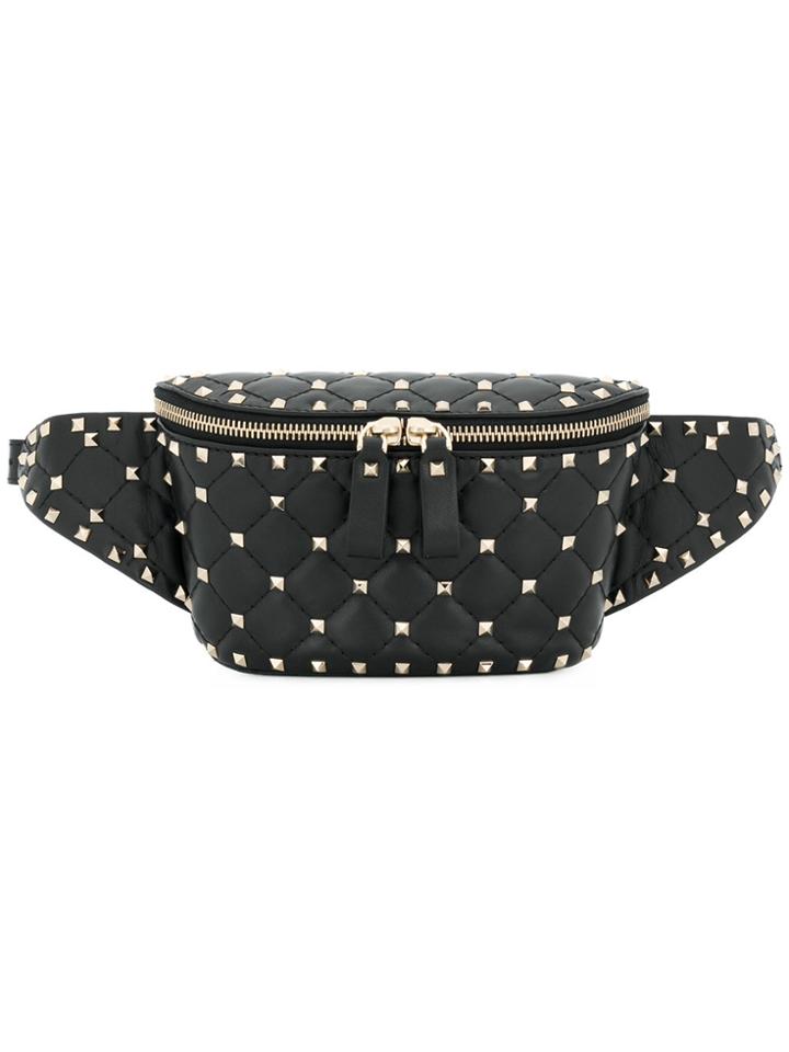 Valentino Valentino Garavani Rockstud Spike Belt Bag - Black