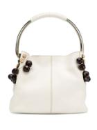 Prada Pre-owned 2000's Embellished Mini Bag - White