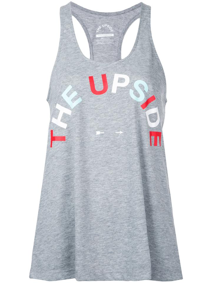 The Upside Logo Tank Top - Grey
