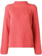 Forte Forte Plain Knit Sweater - Pink & Purple