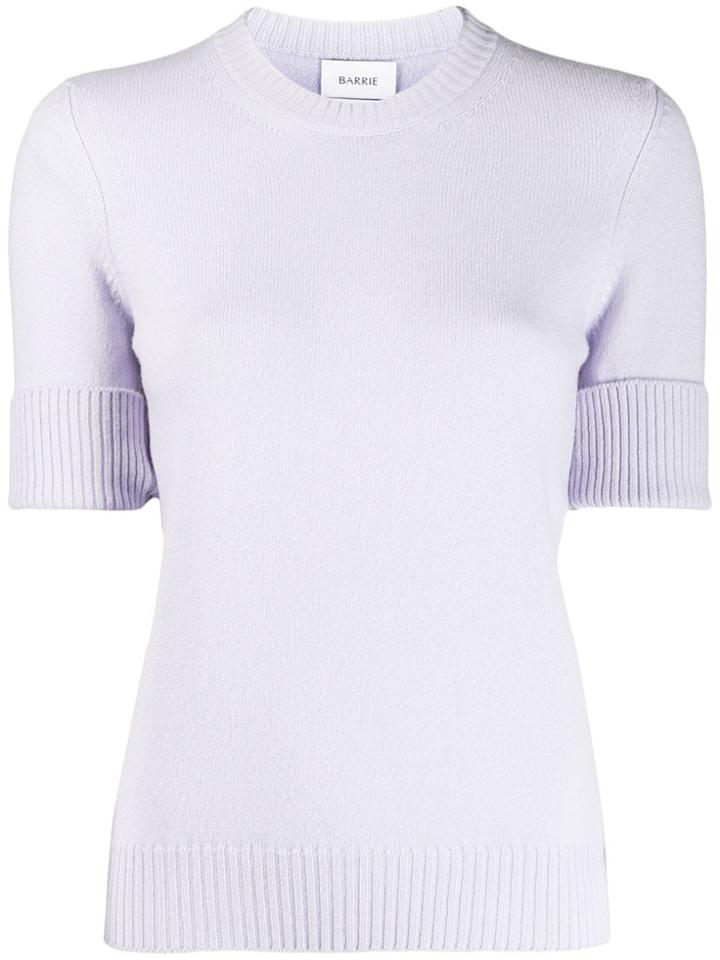 Barrie Roll Cuff Jumper - Blue