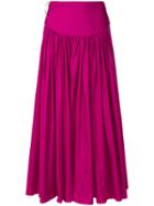 Stella Mccartney Fitted Waist Skirt - Pink & Purple