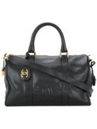 Chanel Vintage Small 2way Luggage Bag - Black