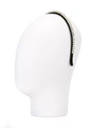 No21 Crystal Embellished Hairband, Women's, Grey, Polyester/brass/metal/glass
