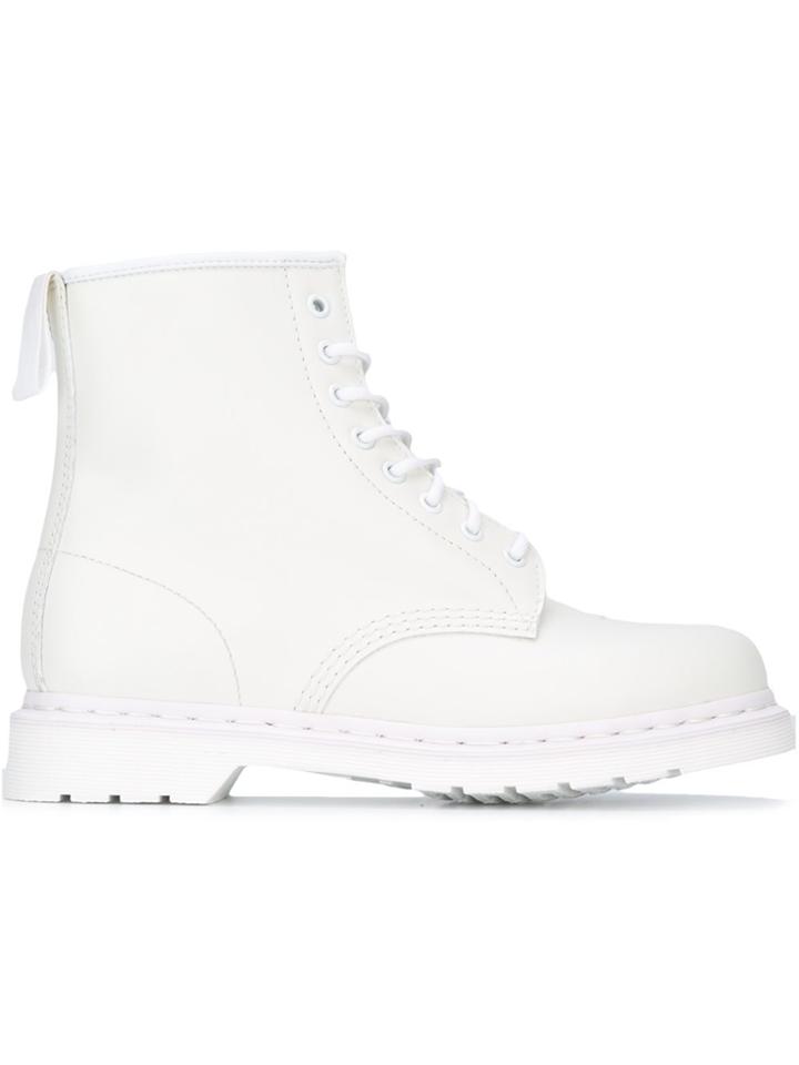 Dr. Martens Lace-up Boots - White