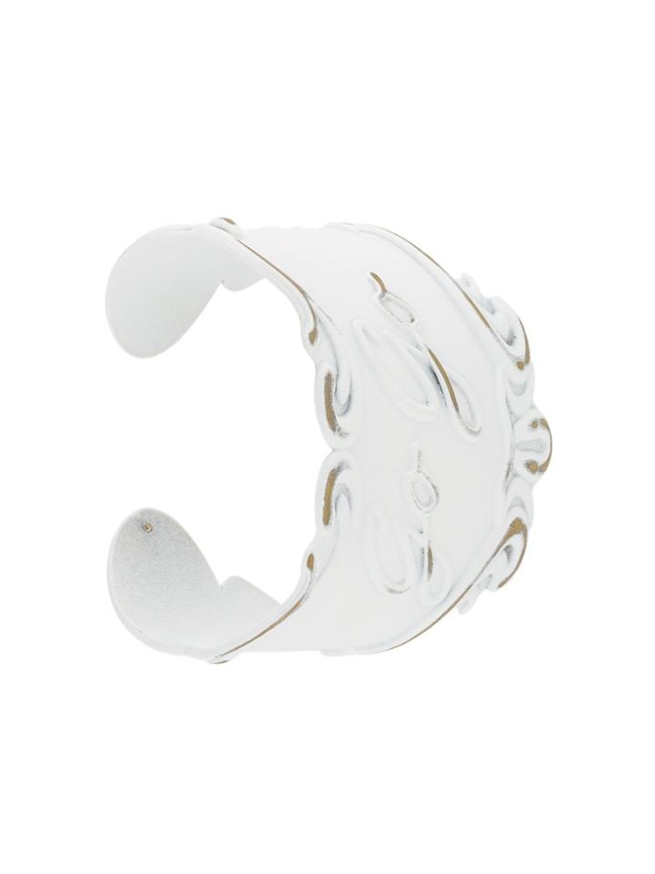 Mm6 Maison Margiela 'go Go' Bracelet - White