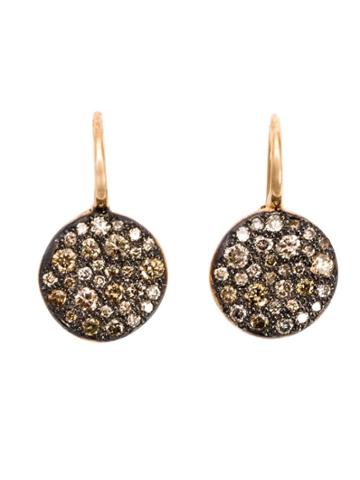 Pomellato 'sabbia' Diamond Drop Earrings - Metallic