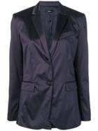 Theory Notch Lapel Blazer - Blue