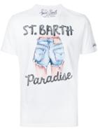 Mc2 Saint Barth Denim Paradise T-shirt - White