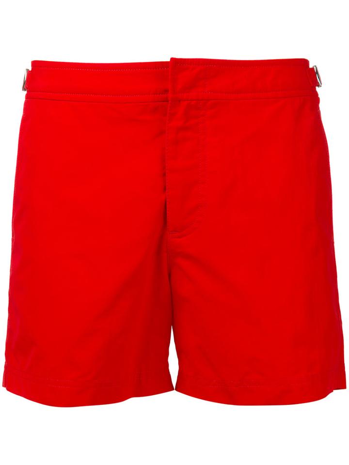 Orlebar Brown 'setter' Swim Shorts, Men's, Size: 32, Red, Polyamide/polyester