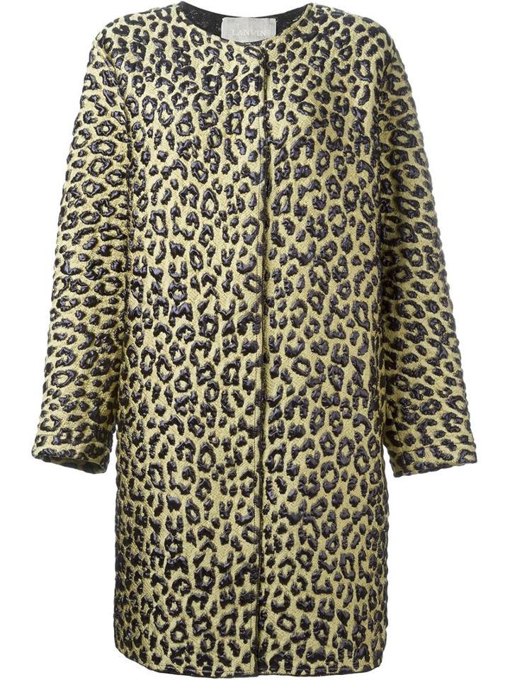 Lanvin Leopard Coat