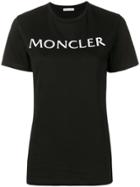 Moncler Logo Print T-shirt - Black