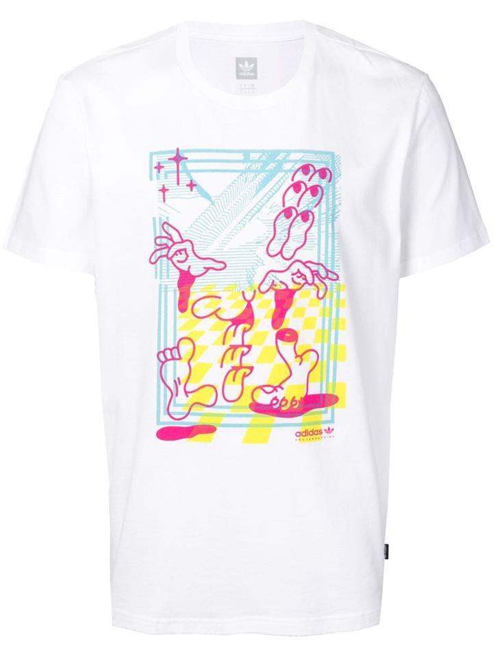 Adidas Printed T-shirt - White