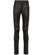 Amiri Amiri Mx2 Lthr Slm Jns Blk - Black
