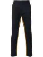 Dolce & Gabbana Stripe Detail Trousers - Black