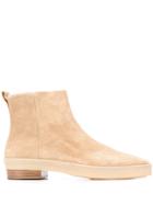 Fear Of God Side Zip Ankle Boots - Neutrals