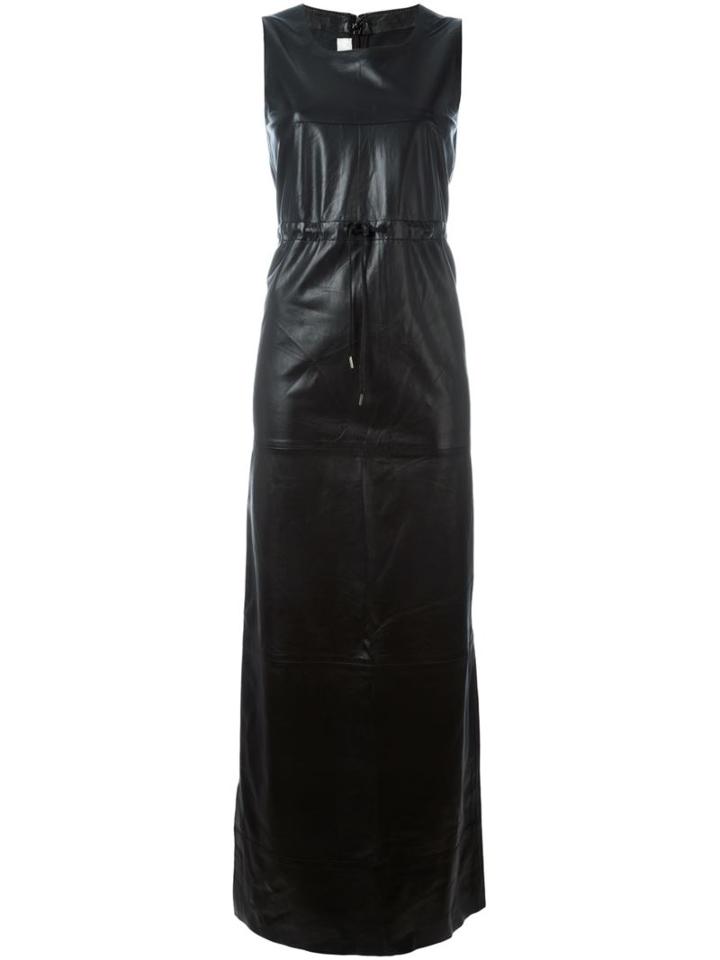Mcq Alexander Mcqueen Column Leather Dress