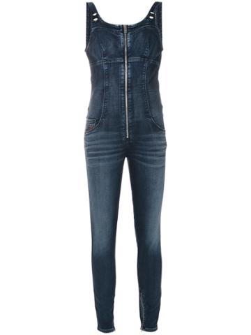 Diesel Denim Overalls - Blue