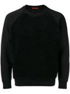 Barena Fluffy Panel Sweatshirt - Black