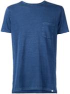 Orlebar Brown Patch Pocket T-shirt, Men's, Size: Small, Blue, Cotton